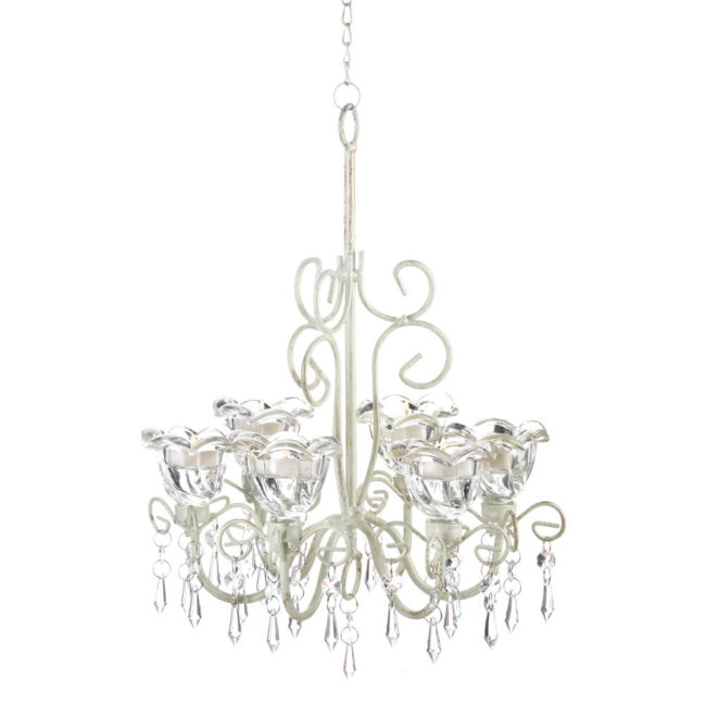 Crystal Blooms Candle Holder / Chandelier