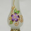 Hand Blown Glass, Purple Hand Painted Opaque Finish  Oil Lamp, Item No. OL103 - Image 3