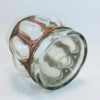 Wrought Rustic Iron and Hand Blown Glass Vase or Candle Holder - Image 4