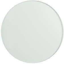 Custom Clear 1/4" Circle Glass Table Top For "Carl"