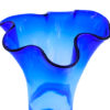 Clear - Royal Blue Hand Blown Glass Vase, Item No.V183 - Image 2