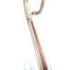 Caramel and White Hand Blown Glass Swan Candle Holder, Dish, Vase Item No. GB709 - Image 3