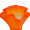 Fall Décor Opaque Tangerine Hand Blown Glass Vase, Item No.V186 - Image 2